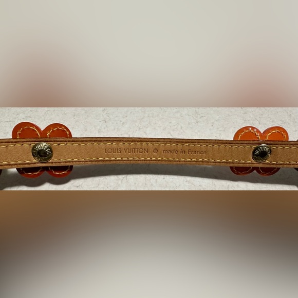 Louis Vuitton Flower Lexington Belt/Bracelet/Choker Vernis Varnished Leather - Picture 8 of 9